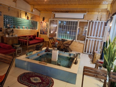 محوطه کافه